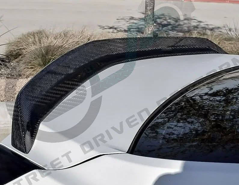 2016-2019 CTS / CTS V-Sport - Carbon Fiber Rear Trunk Lid Spoiler Wing